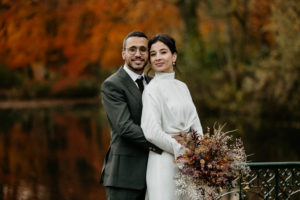 Autumn wedding photoshoot in Rotterdam