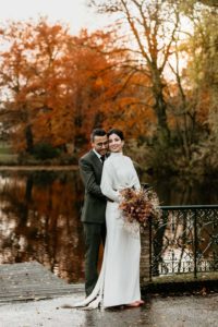 Autumn wedding photoshoot in Rotterdam