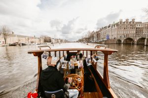 Amsterdam romantic boat tour along the canals
